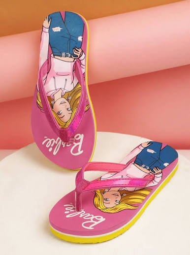 Girls Kids Rubber & Eva slippers