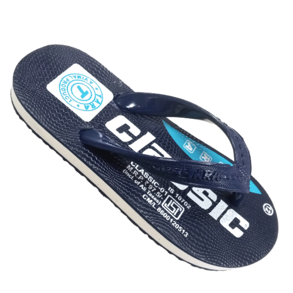 TARA Classic-01-Kids Rubber slipper vshap 5*10 thumbnail 2