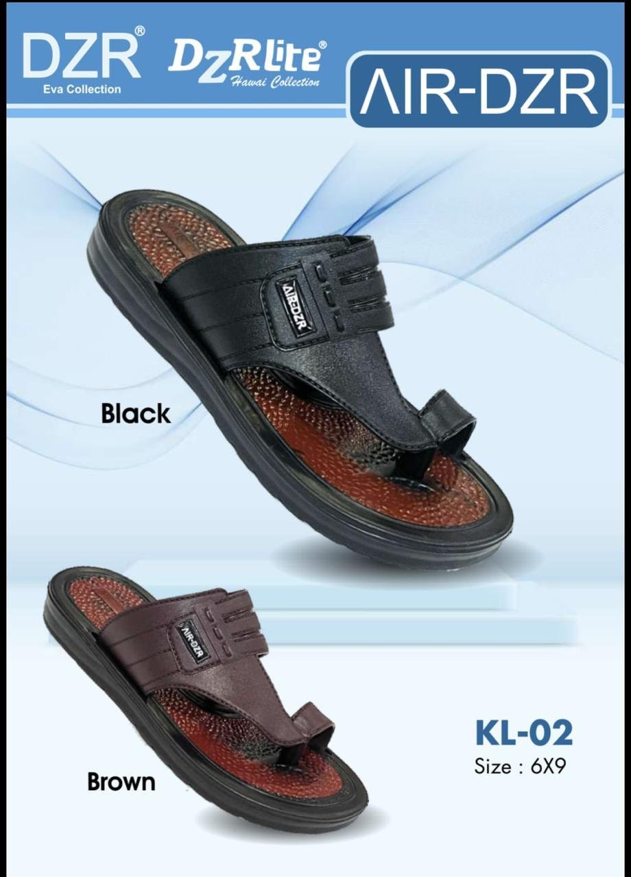 DZR KL-02-Mens EVA chappal 6*9