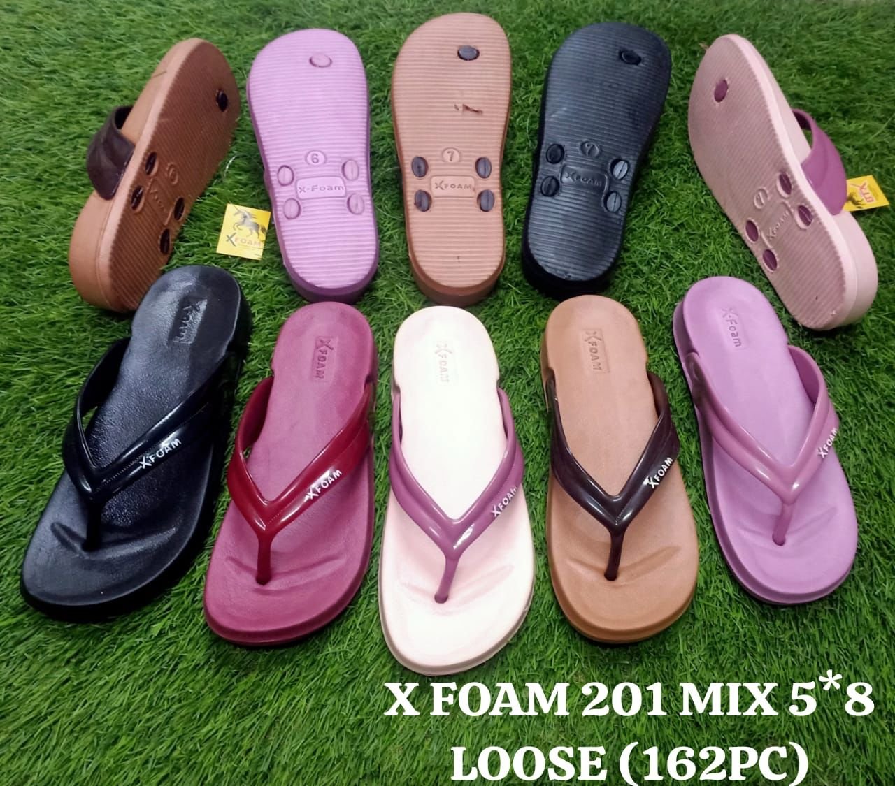 XFOAM 201-womens eva slipper 5*8